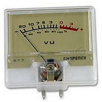 VU METER, RECT, 0-200UA