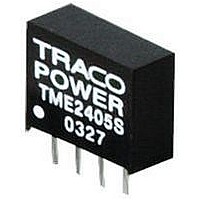 DC/DC CONVERTER, 1W, 12V/0.08A