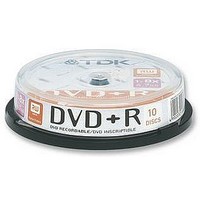 DVD+R, SCRATCHPROOF, 10PK