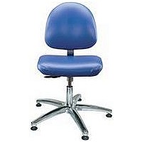 Deluxe Cleanroom Task Chair On Glides