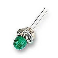 LED INDICATOR, 7.5MM, GREEN