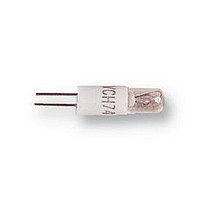 LAMP, BI-PIN, T1.1/4, 6V, 0.36W