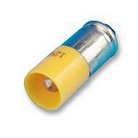 LED, MID GROOVE, 28VAC/DC, YELLOW