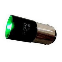 LED, RPL, BULB, GREEN, 16MM, BA15D