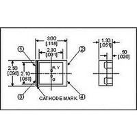 LED, 2.3MM X 2.1MM, YELLOW / GREEN, 1210