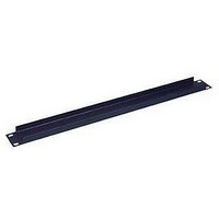 Raxxess Rack Panel Blanks With U Shaped Edge, Rack Spaces: 2, Height: 3 1/2 , Width: 19