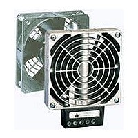 FAN HEATER, 400W, -45°C TO +70°C, 120V