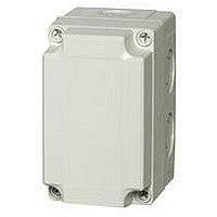 ENCLOSURE, DIN RAIL, PC, LIGHT GRAY