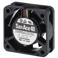 AXIAL FAN, 40MM, 24VDC, 80mA