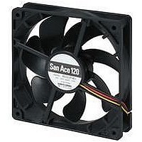 AXIAL FAN, 130mA, 12V