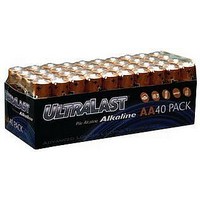 ULTRALAST ALKALINE BATTERIES 1.5V AA