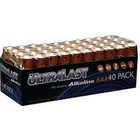 ULTRALAST ALKALINE BATTERIES 1.5V AAA