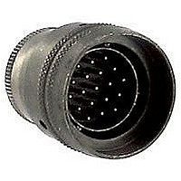 CIRCULAR CONN PLUG SIZE 22, 21POS, CABLE