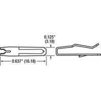 CONN SOCKET 20AWG TIN MTA156 IDC