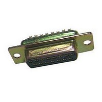 D SUB CONNECTOR, STANDARD, 25POS, RCPT