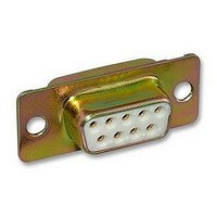 D SUB CONNECTOR, STANDARD, 9POS, RCPT