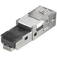 CAT6 RJ45 PLUG-IN CONNECTOR, 8POS 1 PORT