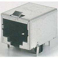 RJ45 MODULAR JACK, 8POS, 1 PORT