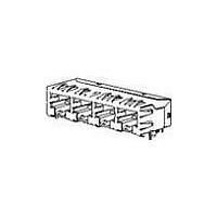 CONN MOD JACK RT ANG 6-6-6PORT