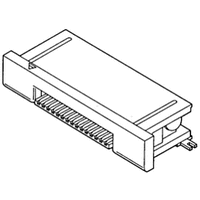 CONN FFC 16POS .50MM R/A ZIF SMD