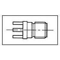 RF/COAXIAL, SMA JACK, STR, 50OHM, SOLDER