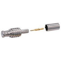 RF/COAXIAL, MCX PLUG, STR, 50OHM, CRIMP