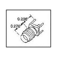 RF/COAXIAL, SMA JACK, STR, 50OHM, SOLDER