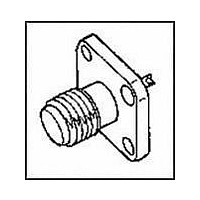 RF/COAXIAL, SMA PANEL JACK, 50OHM SOLDER