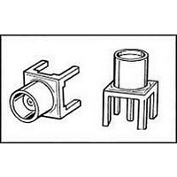 RF/COAXIAL, MCX JACK, STR, 75OHM, SOLDER