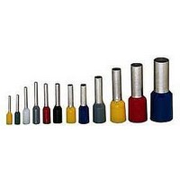 TERMINAL, FERRULE, 10 X 1.4MM, CRIMP RED