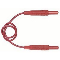 MICROVOLT/BANA PLUG CORD 36" RED