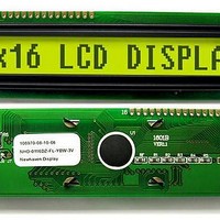 LCD Character Display Modules STN-Y/G Transfl 122.0 x 33.0