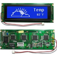 LCD Graphic Display Modules & Accessories STN-Blue (-) Transm 180.0 x 65.0