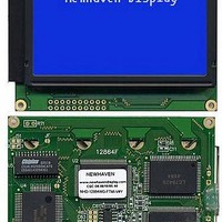LCD Graphic Display Modules & Accessories 128 x 64 STN-BLUE(-) 87.0 x 70.0