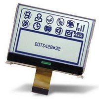 LCD Graphic Display Modules & Accessories 128 x 65 STN-GRAY 57.0 x 39.4 x 2.0