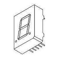 LED 7SEG .60" SGL 625NM RED CA