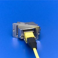 Fiber Optic Connectors MPO EMI SWIVEL ADAPT TER SET SCREW FIXAT.