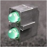 LED Circuit Board Indicators Bi Green 568nm Diffused 20mcd