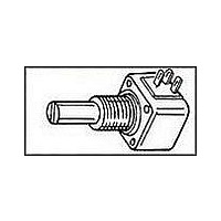 POTENTIOMETER CERMET, 50KOHM 10% 2W