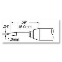 SLDR TIP CONCL LNG 1.0MM (.04")