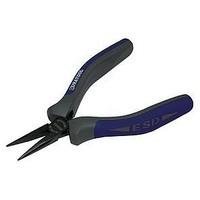 PLIER, SNIPE NOSE, ESD, 130MM