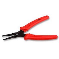 PLIER, FLAT NOSE, SERRATED, 150MM