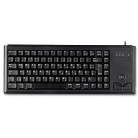 KEYBOARD, WITH TRACKBALL, PS2, BLK