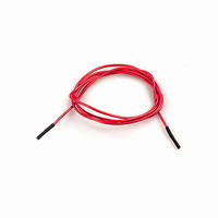 PATCHCORD SQ SOCKT 36" 22AWG RED
