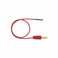 PATCHCORD SQ SCKT-BANA PLG RED