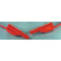 TEST LEAD, SINGLE, RED, 40IN, 1000V