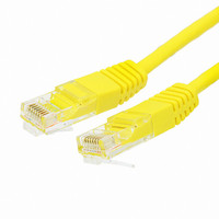 CABLE PATCH CAT5E YELLOW 3'