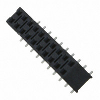 Conn Socket Strip SKT 20 POS 2.54mm Solder ST SMD