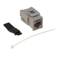 CONN JCK RJ45 TOOL FREE CAT6 WHT