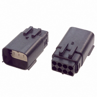 CONN PLUG 8POS 18-22AWG DUAL